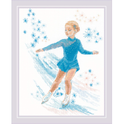 Cross stitch kit "Figure Skating" 24x30 SR2202